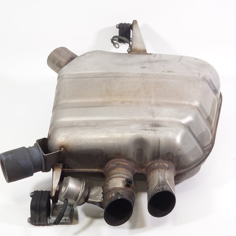13-15 OEM BMW Rear Left Muffler 750i 750Li 7842622 F01 F02 F04