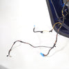 13-19 OEM BMW Rear Left Door Complete Glass X10 Tanzanite Blue M6 650i GC F06