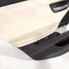 13-19 OEM BMW Rear Left Door Panel Individual Merino Platinum/Black ZBC8 F06