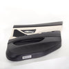 13-19 OEM BMW Rear Right Door Panel Individual Merino Platinum/Black ZBC8 F06