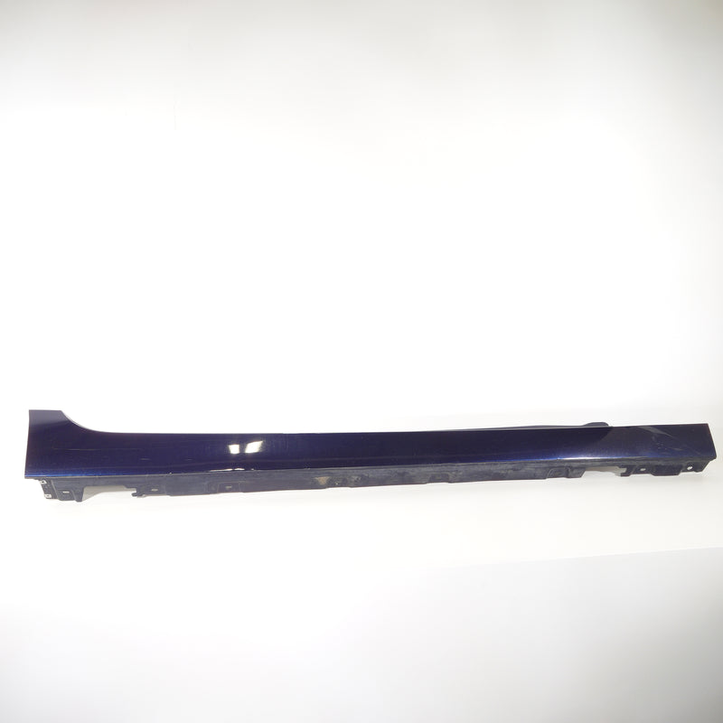 13-19 OEM BMW Right Rocker Panel X10 Tanzanite Blue 640i 650i Gran Coupe F06