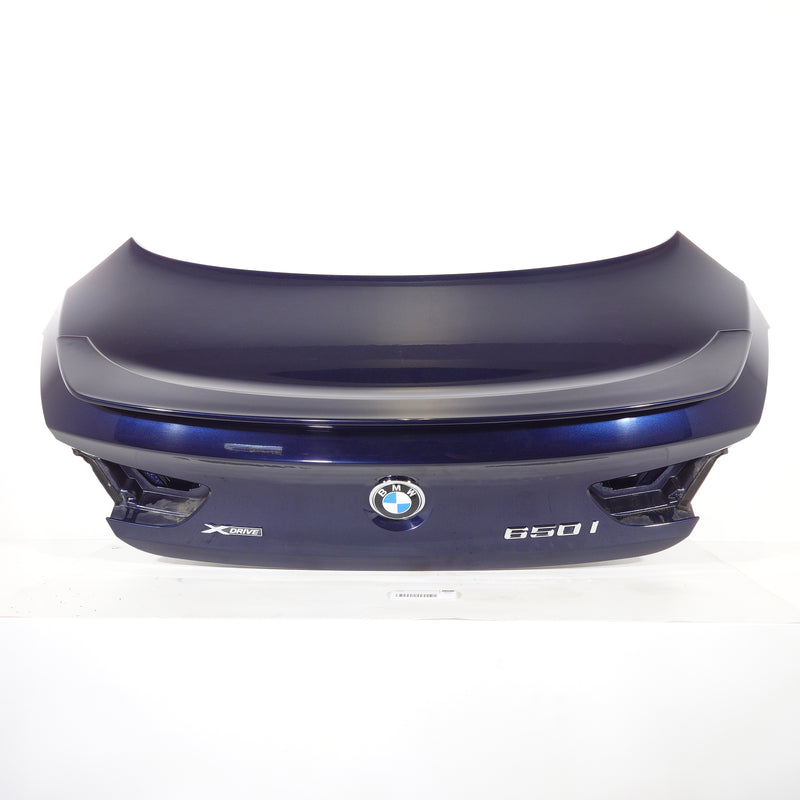 13-19 OEM BMW Trunk Lid X10 Tanzanite Blue Metallic M6 640i 650i Gran Coupe F06