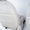 14-18 OEM BMW Front Seat Set Ivory White Dakota Leather X5 7383864 F15