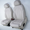 14-18 OEM BMW Front Seat Set Ivory White Dakota Leather X5 7383864 F15