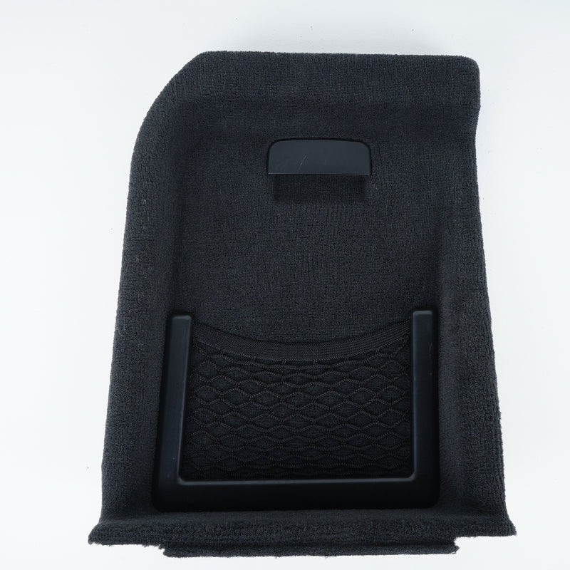 14-18 OEM BMW Left Black Carpet Trunk Side Panel X5M X5 7284305 F15 F85