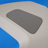 14-18 OEM BMW Oyster Beige D Pillar Trim Set X5 w/Speaker Grills 7342557 F15