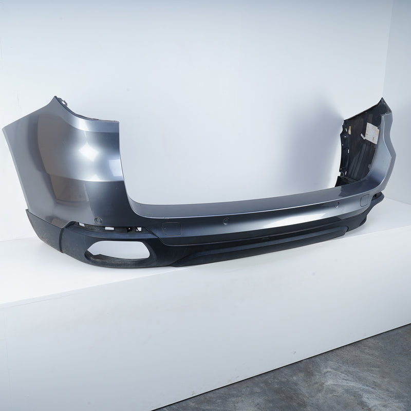 14-18 OEM BMW Rear Bumper w/PDC Harness X5 A52 Space Grey Metallic 7378571 F15