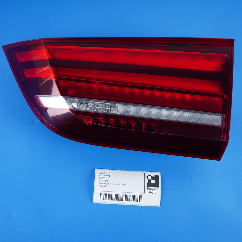 14-18 OEM BMW Rear Right Tail Light LED Inner X5 X5M 7329046 F15 F85