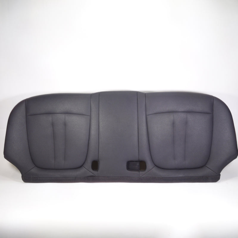 14-18 OEM BMW Rear Seat Bench Black Sensatec Vinyl - Not Heated 7353349 F15