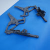 14-19 OEM BMW Hood Hinge Set X5M X6M X5 X6 Space Grey Metallic 7381781 F15 F85