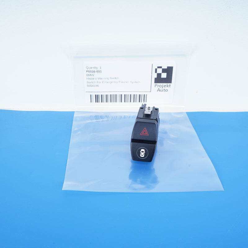 14-23 OEM BMW Hazard Warning Switch Driver Assistance 9354186 F15 F48 F85 F16