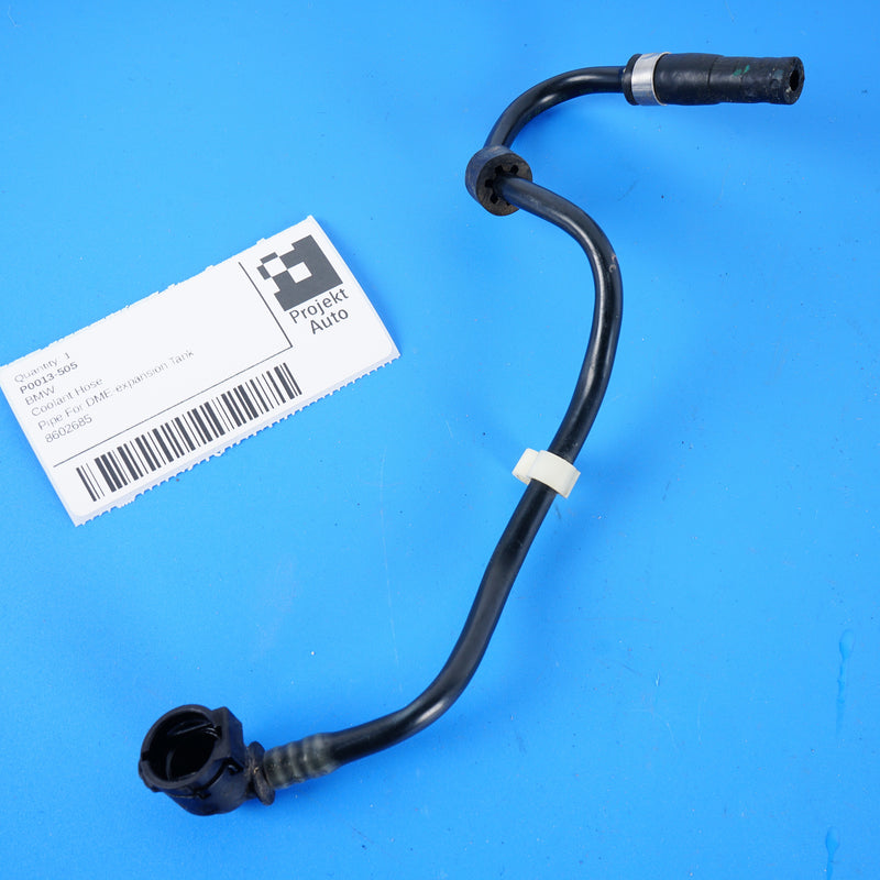 16-18 OEM BMW DME to Expansion Tank Coolant Hose 8602685 G12 G30