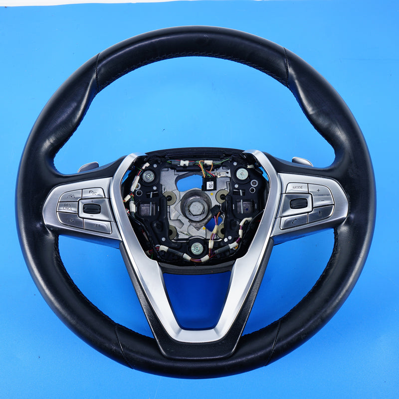 16-18 OEM BMW Heated Sport Steering Wheel With Paddles 7 Series 6871738 G12