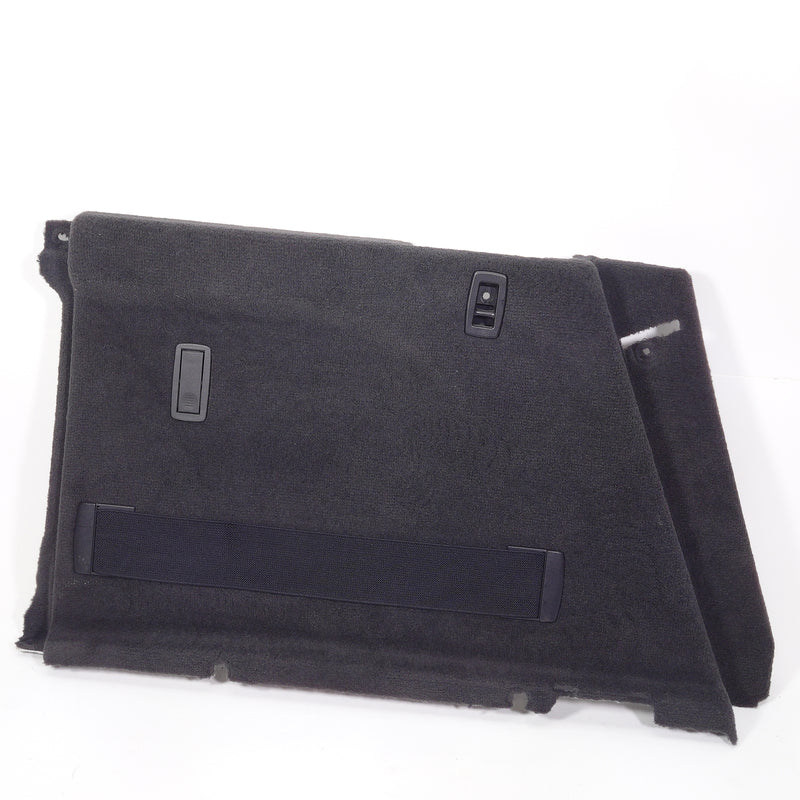 16-18 OEM BMW Left Side Panel Trunk Black Carpet X5 xDrive40e 7377531 F15