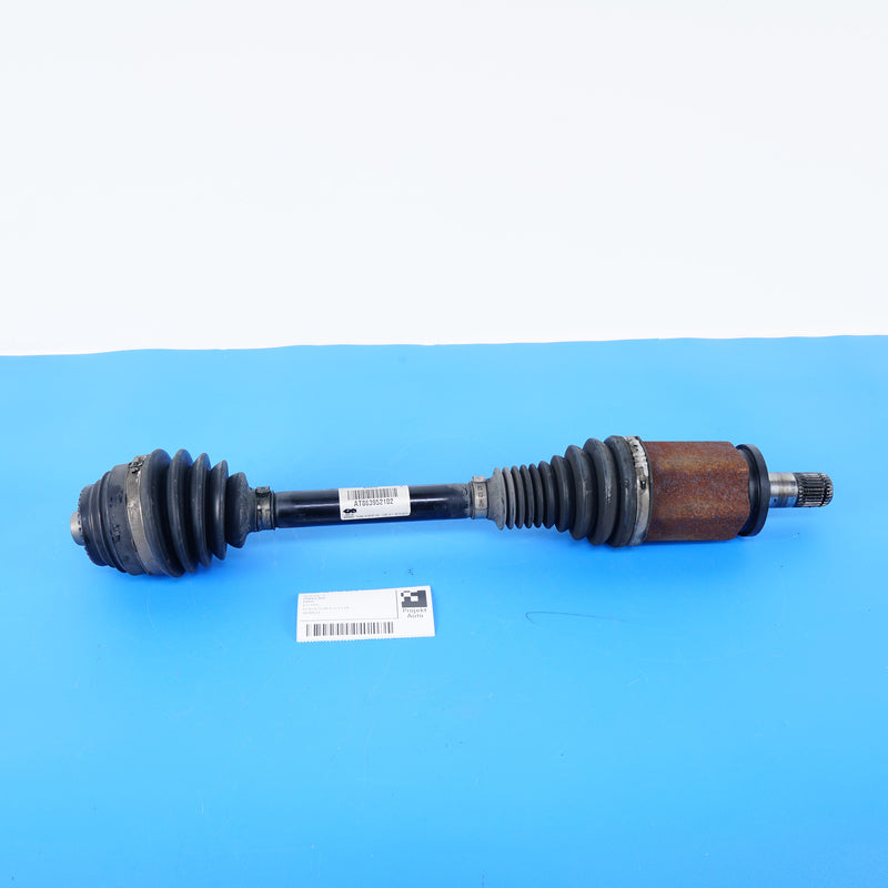 16-19 OEM BMW Front Left CV Axle 750iX B7 609MM *Boot Damaged* 8639521 G12