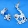 16-19 OEM BMW Front Left White Fender Bracket Set 7 Series 7413401 G12