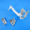 16-19 OEM BMW Front Left White Fender Bracket Set 7 Series 7413401 G12