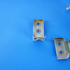 16-19 OEM BMW Front Left White Fender Bracket Set 7 Series 7413401 G12