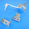 16-19 OEM BMW Front Left White Fender Bracket Set 7 Series 7413401 G12