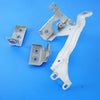 16-19 OEM BMW Front Left White Fender Bracket Set 7 Series 7413401 G12