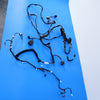 16-19 OEM BMW Front Right Passenger Door Wiring Harness 7 Series 6839196 G12
