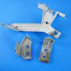 16-19 OEM BMW Front Right White Fender Bracket Set 7 Series 7413402 G12