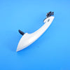 16-19 OEM BMW Rear Left Door Handle Mineral White A96 7411039 G12
