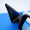 16-19 OEM BMW Right Side View Mirror Cam Shadowline A96 Mineral White 750i G12