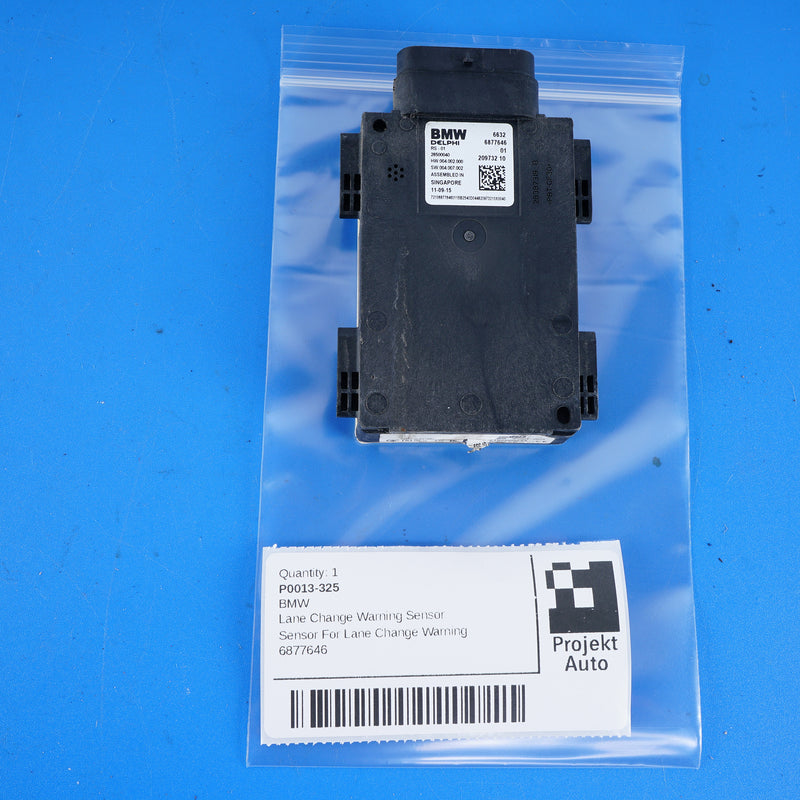 16-20 OEM BMW Lane Change Warning Sensor M5 RS-01 6877646 G01 F90 G12 G30 G02