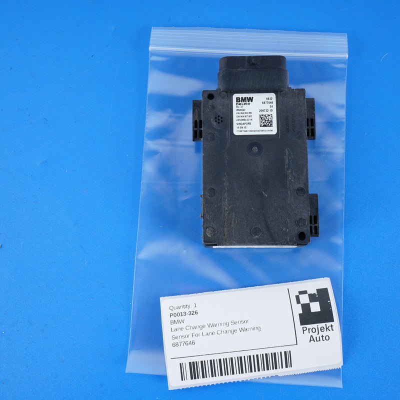 16-20 OEM BMW Lane Change Warning Sensor M5 RS-01 6877646 G01 F90 G12 G30 G02