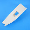 16-22 BMW Front Right Passenger Window Switch Cover Ivory White 7 Series G12