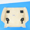 16-22 OEM BMW Comfort Seat Back Cover Ivory White Nappa 7 Series 7409620 G12