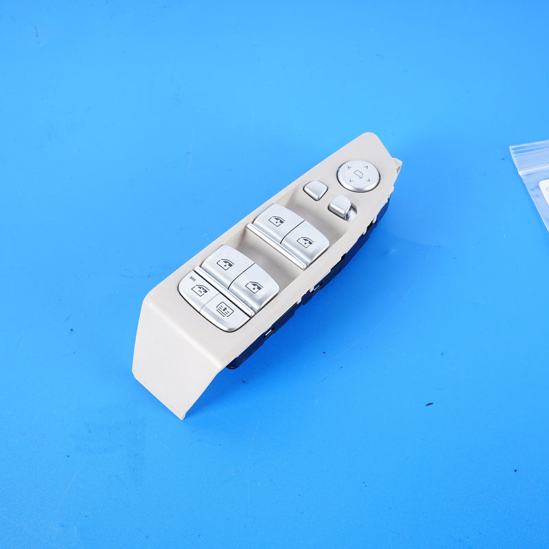 16-22 OEM BMW Front Left Switch Unit Window Sunshade Ivory White 9382503 G12