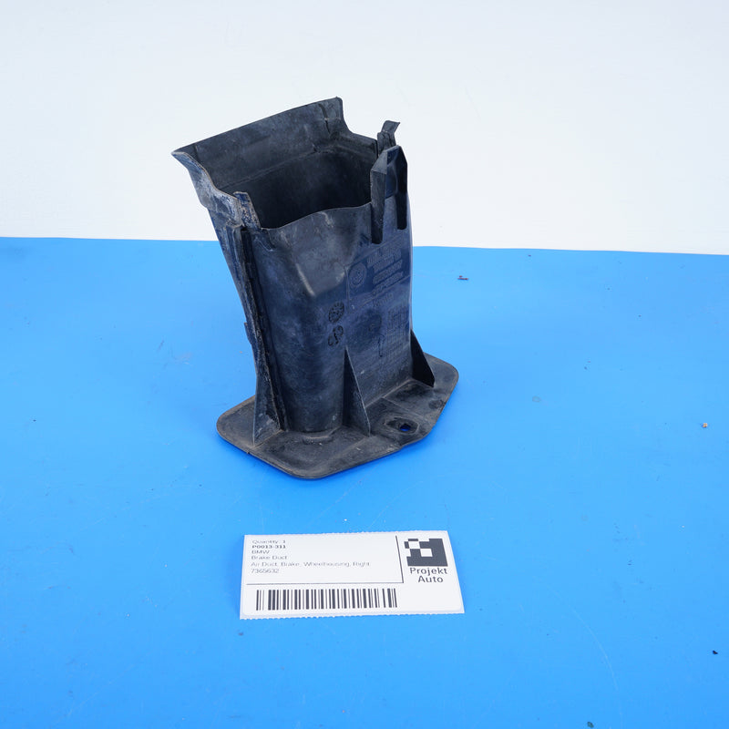 16-22 OEM BMW Front Right Brake Duct M-Sport M760i 750i 740i 7365632 G12