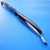 16-22 OEM BMW Left Center Console Side Trim Ash Grain Marone S4AX 9336159 G12