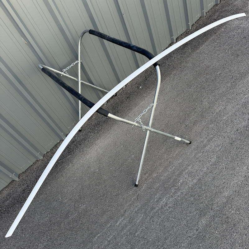 16-22 OEM BMW Left Roof Molding A96 Mineral White Metallic 7 Series G12