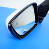 16-22 OEM BMW Left Side View Mirror Cam Shadowline A96 Mineral White 750i G12