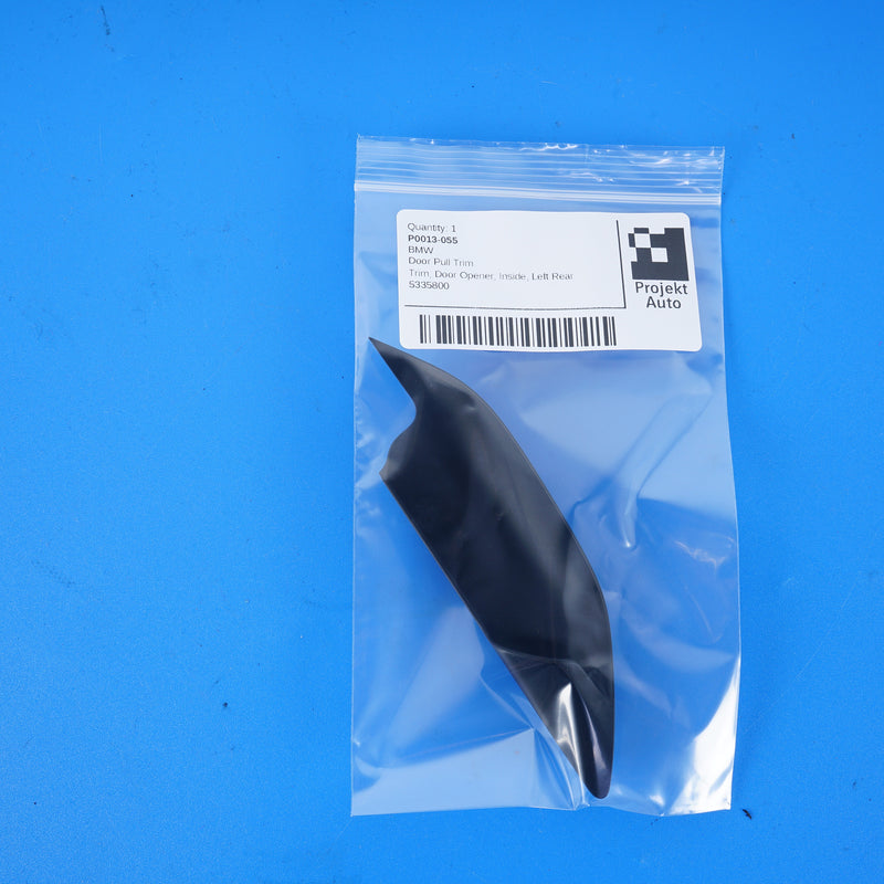 16-22 OEM BMW Rear Left Door Pull Trim 7 Series 5335800 G12