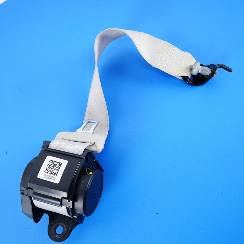 16-22 OEM BMW Rear Middle Center Seat Belt Ivory White 7 Series 7435922 G12