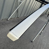 16-22 OEM BMW Right Roof Molding A96 Mineral White Metallic 7 Series G12