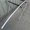 16-22 OEM BMW Right Roof Molding A96 Mineral White Metallic 7 Series G12