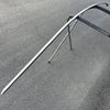 16-22 OEM BMW Right Roof Molding A96 Mineral White Metallic 7 Series G12