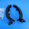 16-22 OEM BMW Trunk Lid Hinge Trim Cover Set 7 Series 7371811 G12