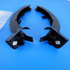 16-22 OEM BMW Trunk Lid Hinge Trim Cover Set 7 Series 7371811 G12