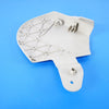 16-23 OEM BMW Front Left Ivory White Inner Side Seat Trim 7405741 G12 G30 G32