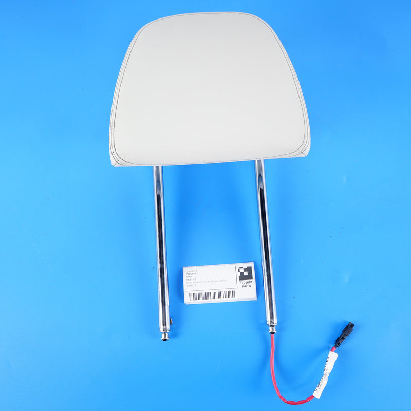 16-23 OEM BMW Ivory White Nappa NAEW Front Seat Headrest 7406071 G12 G30 G32