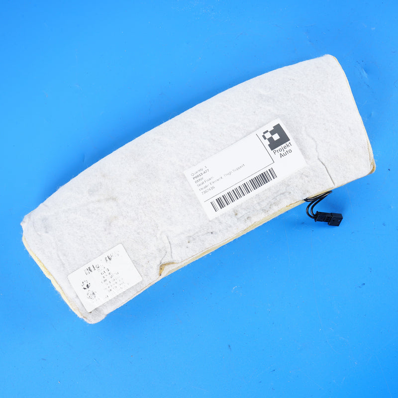 16-23 OEM BMW Thigh Bolster Seat Foam with Heater Element 7357416 G12 G30 G32