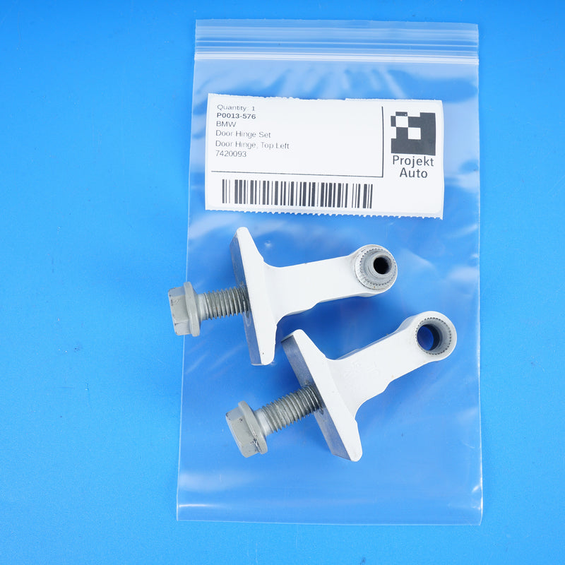 16-25 OEM BMW Front Left Door Hinge Set 7420093 F95 F97 G01 G05 G07 I20 F90 G12