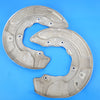 16-25 OEM BMW Rear Brake Disc Shield Set 6861801 G05 G07 G45 I20 G12 G30 G60