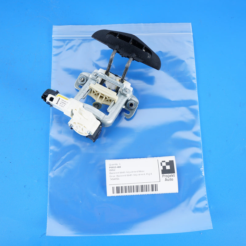 16-25 OEM BMW Right Backrest Width Adjustment Motor 7454055 G05 G07 F90 G12 G30